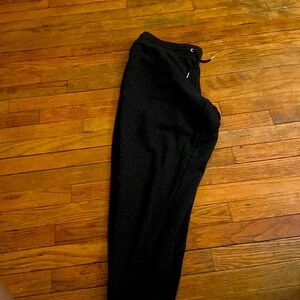 Black sweatpants